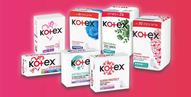 מחשבון התאמת מוצרים של KOTEX 